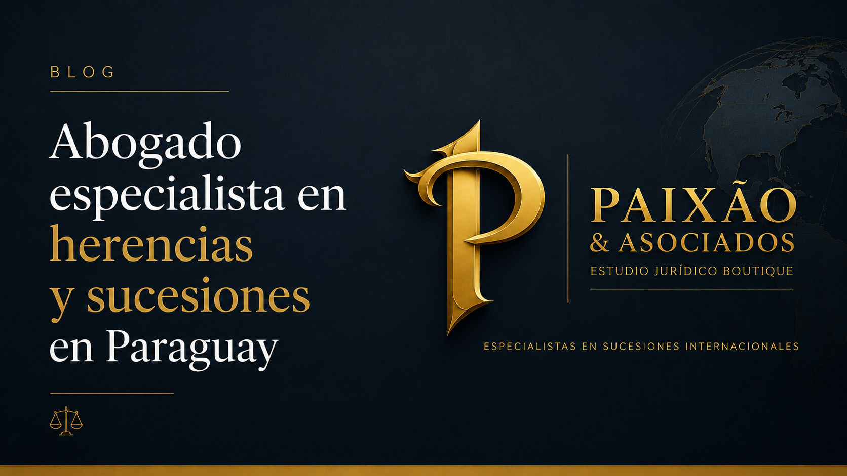 Abogado especialista en herencias y sucesiones en Paraguay con Paixão & Asociados