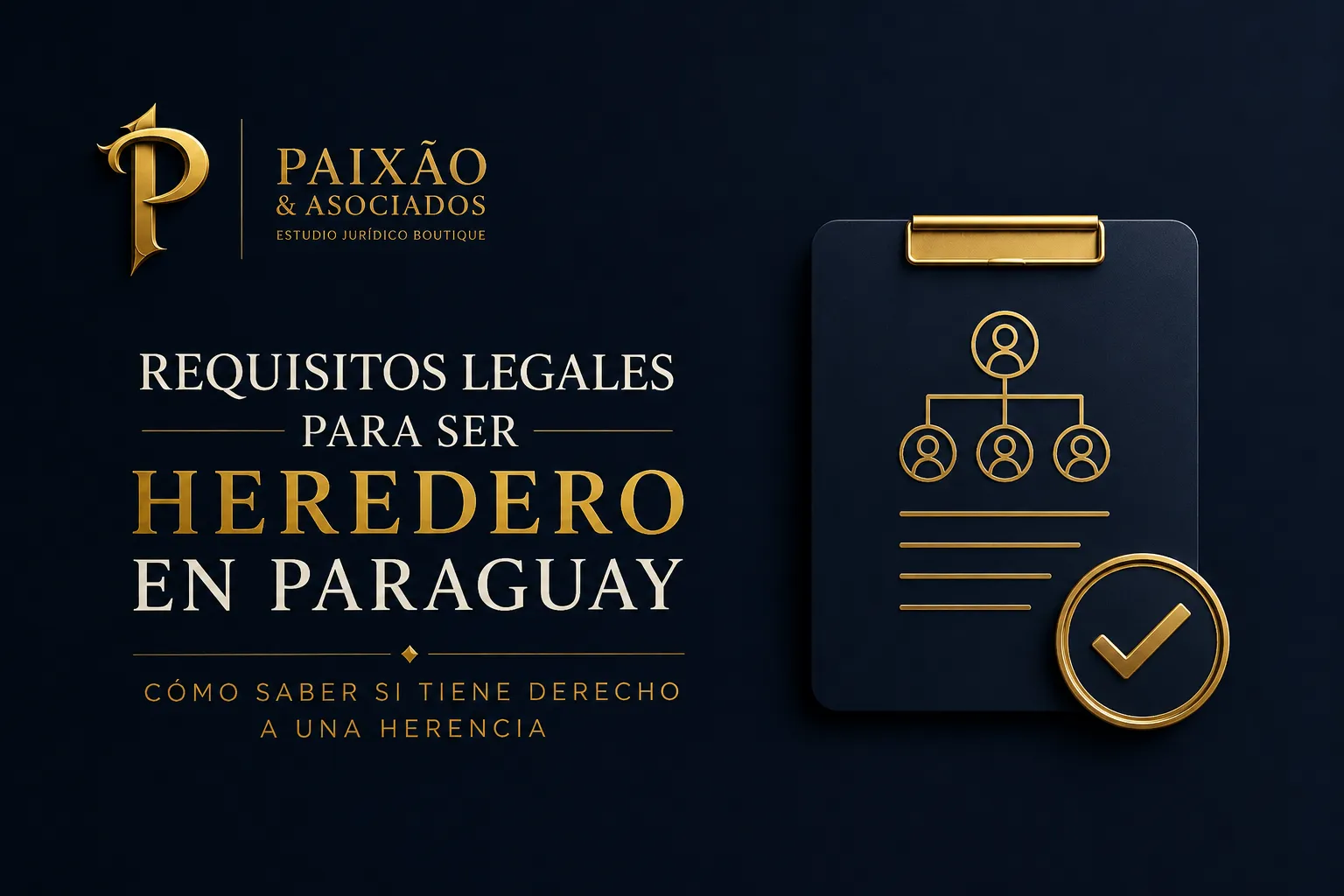 Requisitos legales para ser heredero en Paraguay y ejercer derechos sucesorios