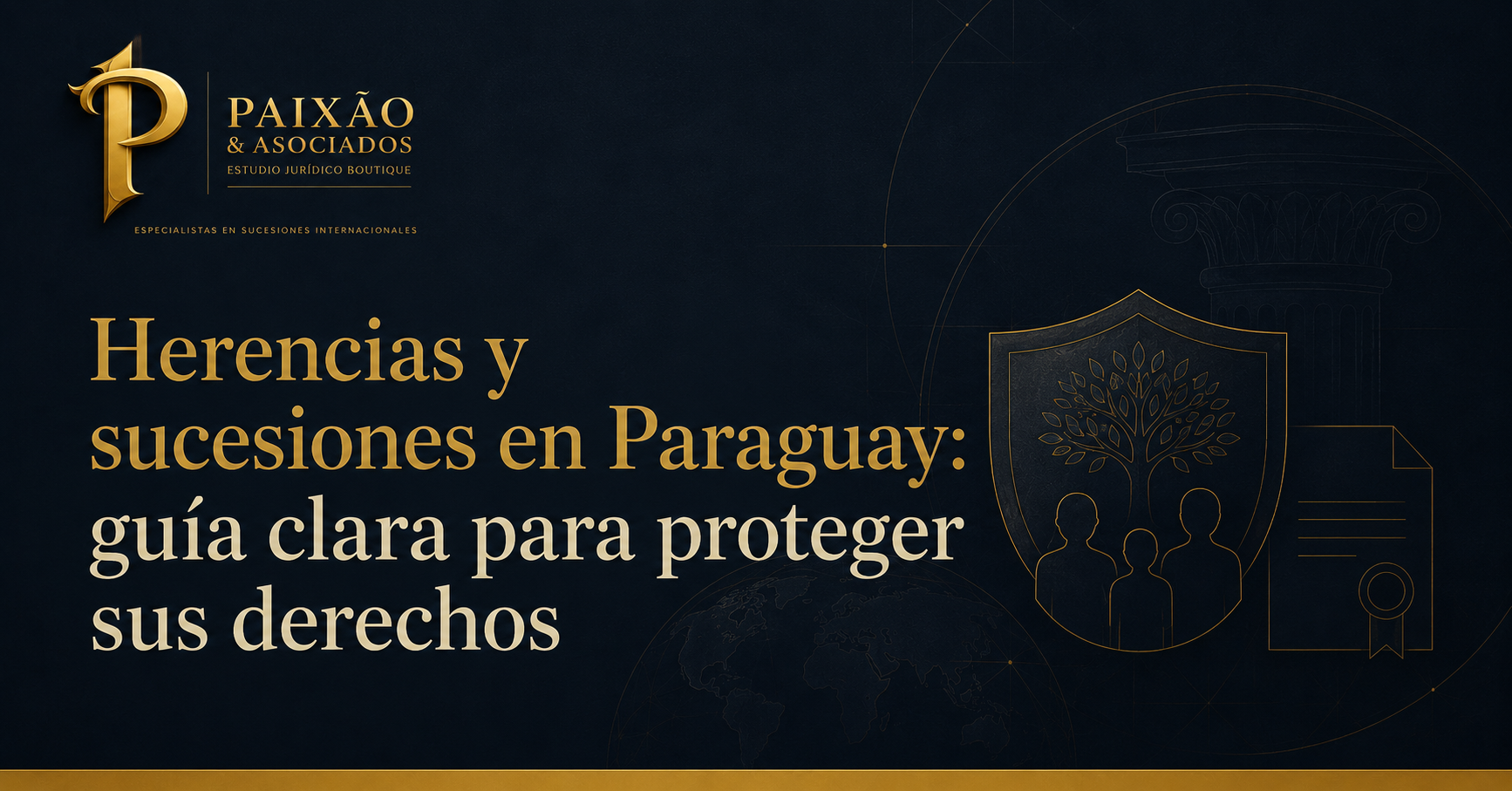 Herencias y sucesiones en Paraguay: guía clara para proteger sus derechos con Paixão & Asociados
