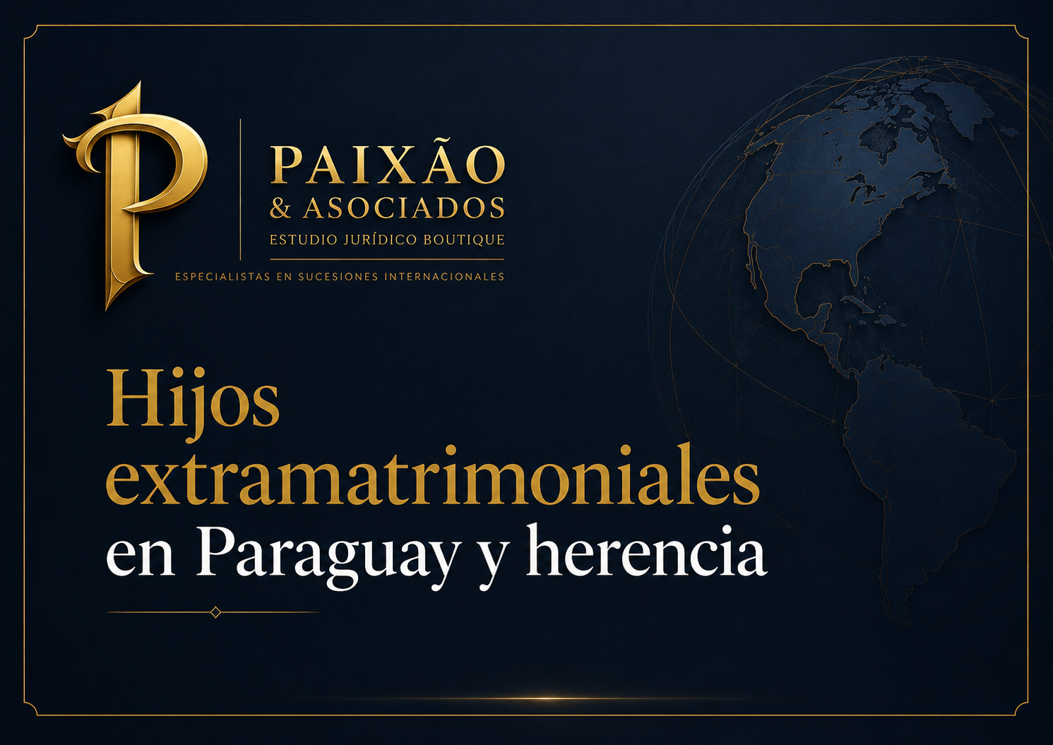 Hijos extramatrimoniales en Paraguay y derechos de herencia con asesoramiento legal de Paixão & Asociados