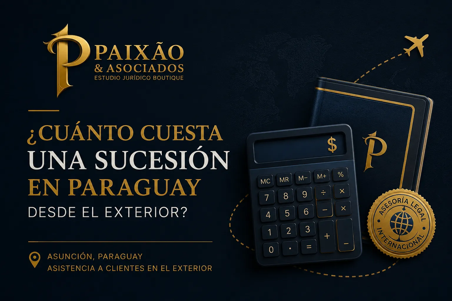 ¿Cuánto cuesta una sucesión en Paraguay desde el exterior? Guía de costos sucesorios para herederos internacionales en Paraguay – Paixão & Asociados