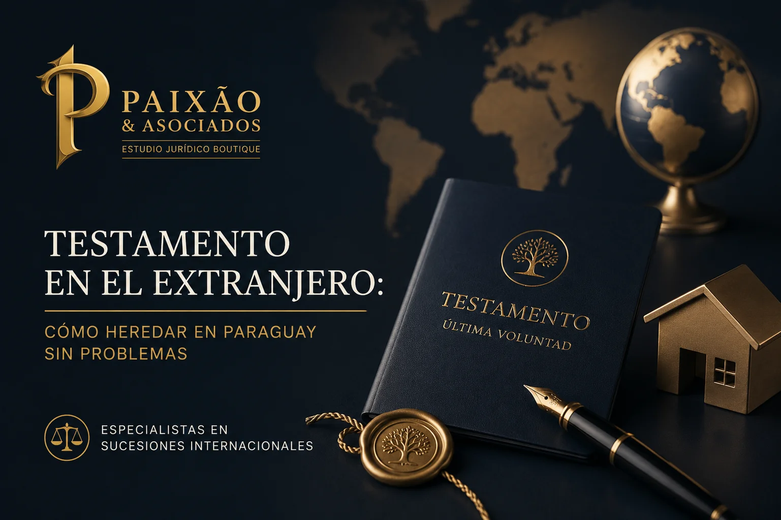 Testamento otorgado en el extranjero para heredar bienes en Paraguay de forma legal y segura