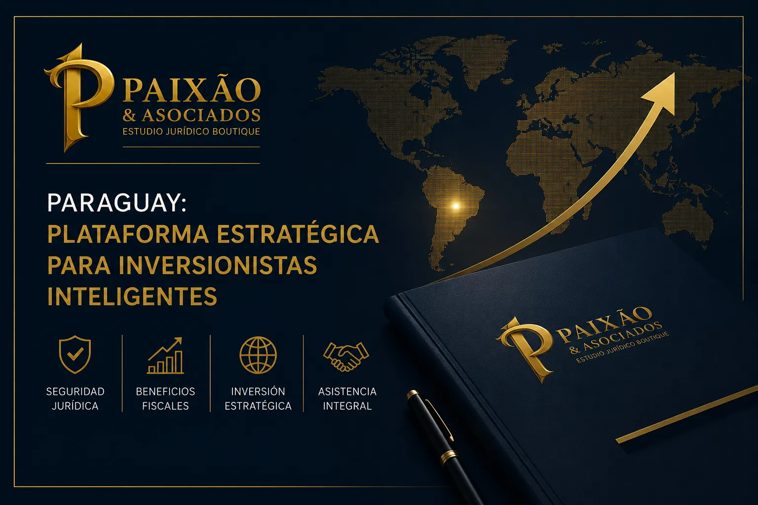 Paraguay como plataforma estratégica para inversionistas extranjeros con beneficios fiscales, seguridad jurídica y oportunidades de inversión en América Latina.
