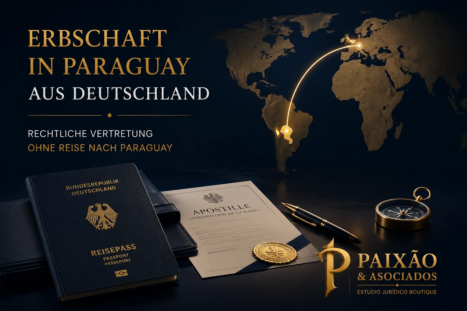 Erbschaft in Paraguay aus Deutschland – rechtliche Vertretung für Erben in Deutschland